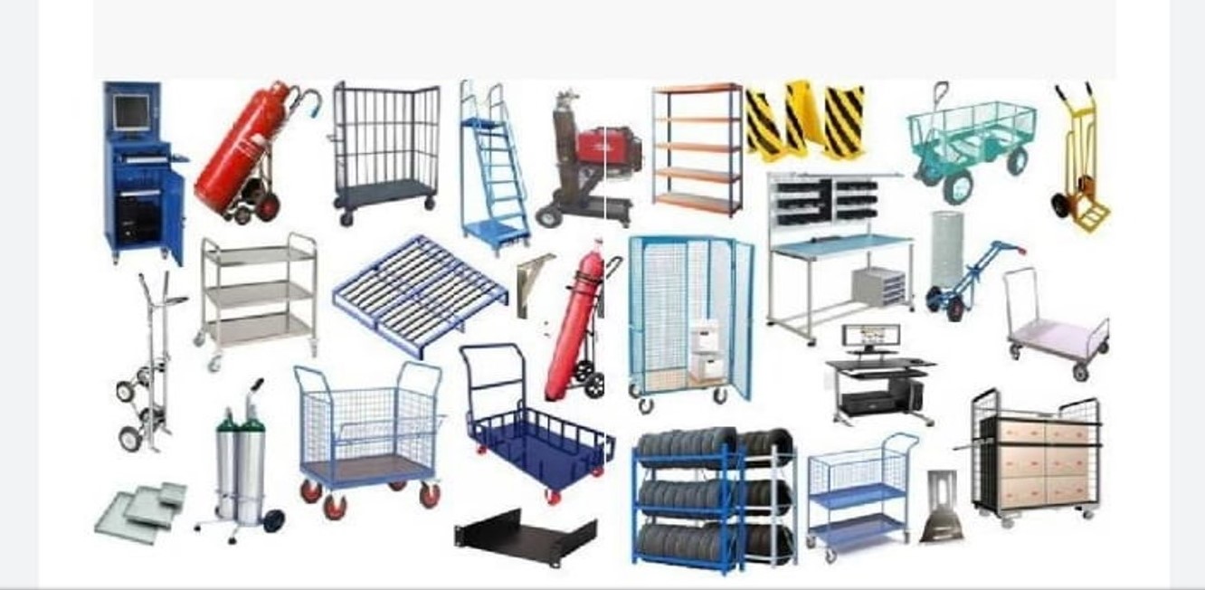Industrial hand truck trolley